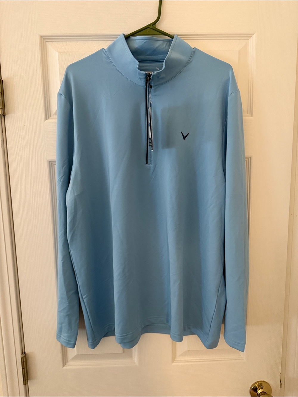 Callaway Light Blue Golf Performance Top